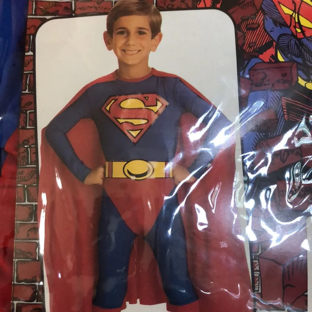 🎃Superman Costume Large USA 12/14 for 8/10
